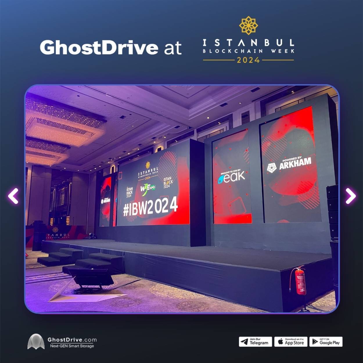 GhostDrive亮相伊斯坦布爾區(qū)塊鏈周，探討機(jī)遇，展示實(shí)踐