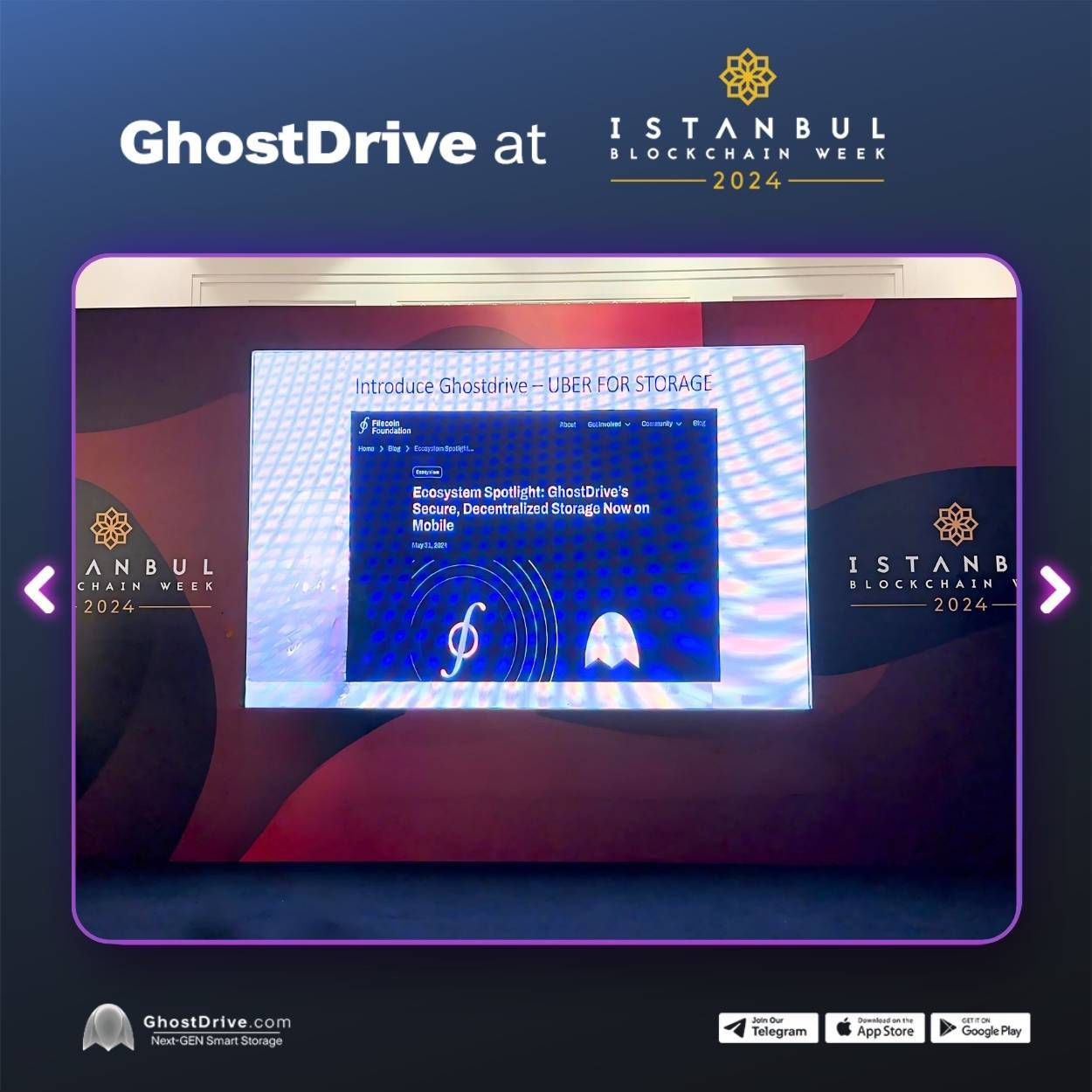 GhostDrive亮相伊斯坦布爾區(qū)塊鏈周，探討機(jī)遇，展示實(shí)踐