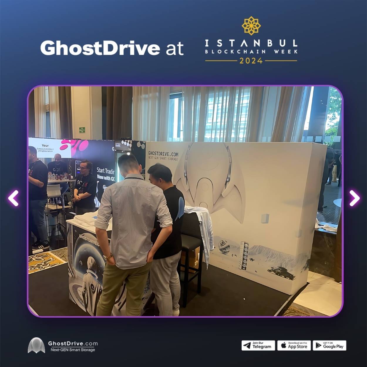GhostDrive亮相伊斯坦布爾區(qū)塊鏈周，探討機(jī)遇，展示實(shí)踐