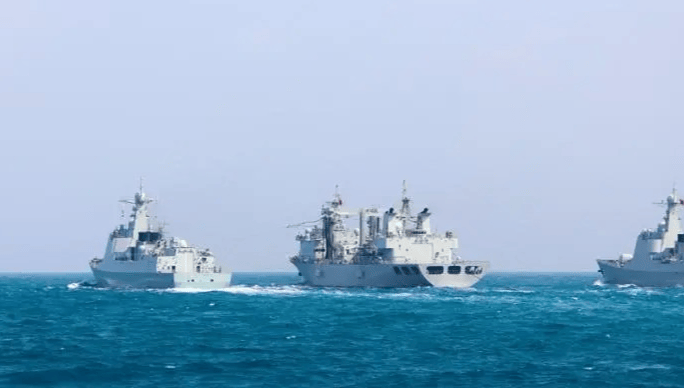5國軍艦闖臺海！信號太危險，解放軍3大海域?qū)崗椛鋼?，全球緊盯