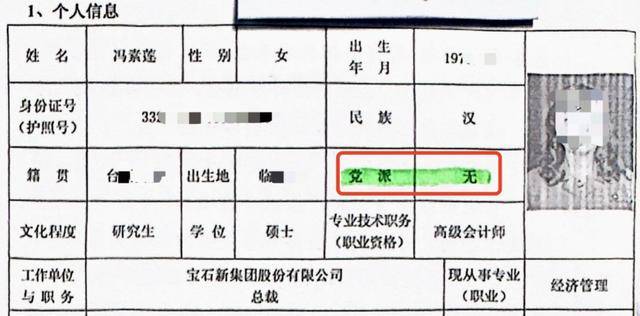 涉嫌文憑造假的女政協(xié)常委，又被指隱瞞黨員身份