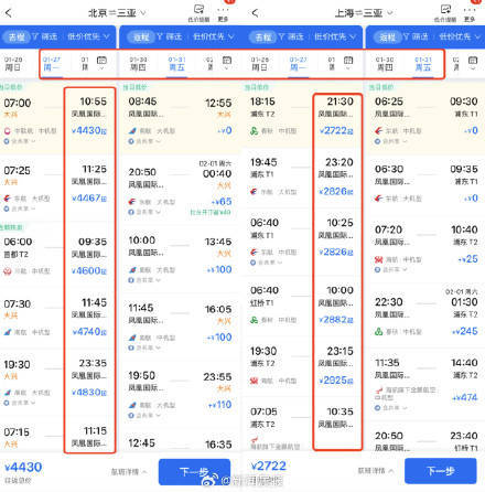 泰國游降溫游客轉(zhuǎn)向三亞：22萬一晚酒店被訂光，春節(jié)機(jī)票漲價(jià)近一倍