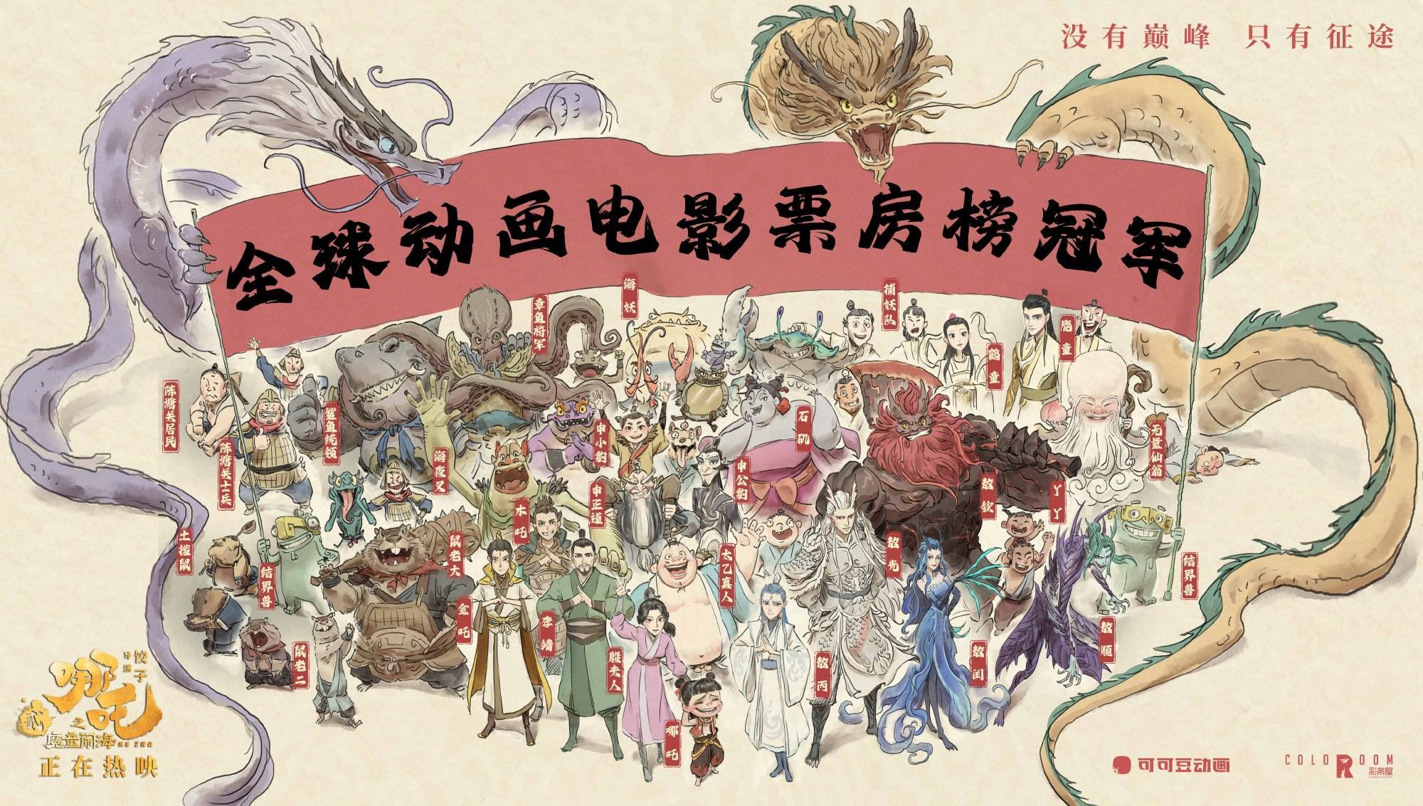 再創(chuàng)佳績！電影《哪吒之魔童鬧?！房偲狈客黄?25億元