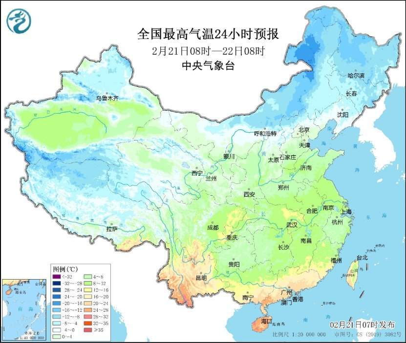 中央氣象臺(tái)：南方地區(qū)仍多陰雨天氣，26日前中東部氣溫偏低注意保暖