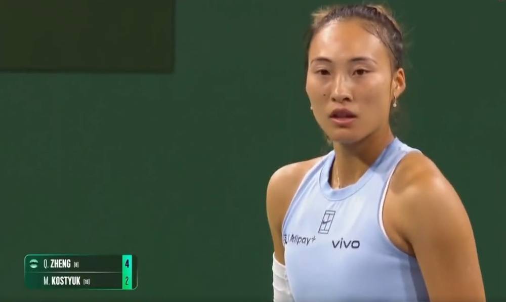 三連勝！鄭欽文擊敗科斯秋克 晉級(jí)女單八強(qiáng)