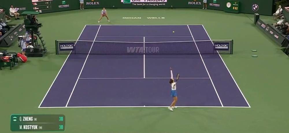 三連勝！鄭欽文擊敗科斯秋克 晉級(jí)女單八強(qiáng)
