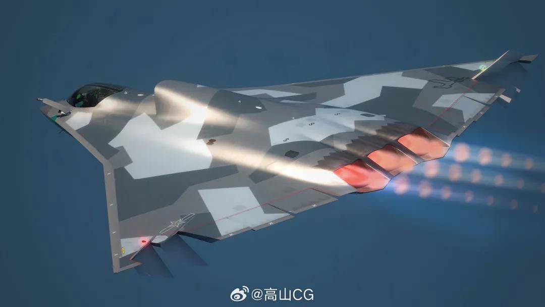 成飛“六代機”再次試飛，為何采用三發(fā)構(gòu)型？受限于發(fā)動機性能？