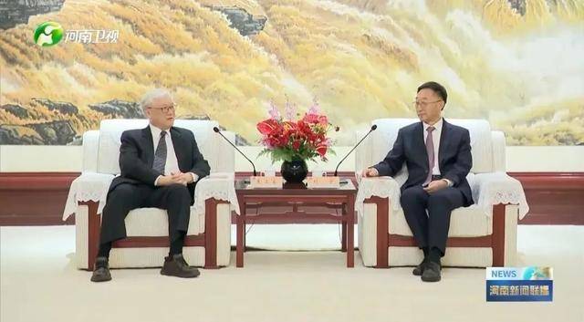 河南省委書(shū)記，會(huì)見(jiàn)中國(guó)國(guó)民黨副主席夏立言