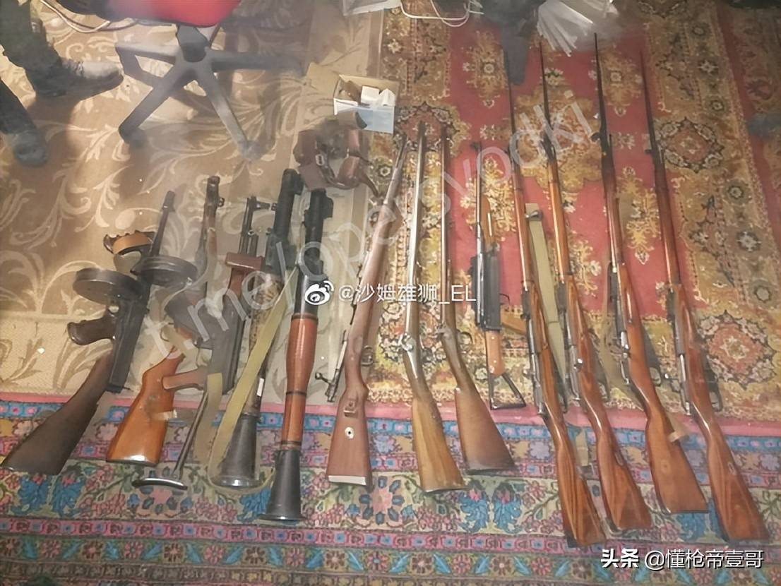 俄軍繳獲中國81版氣槍？還有百年湯姆遜沖鋒槍、莫辛納甘