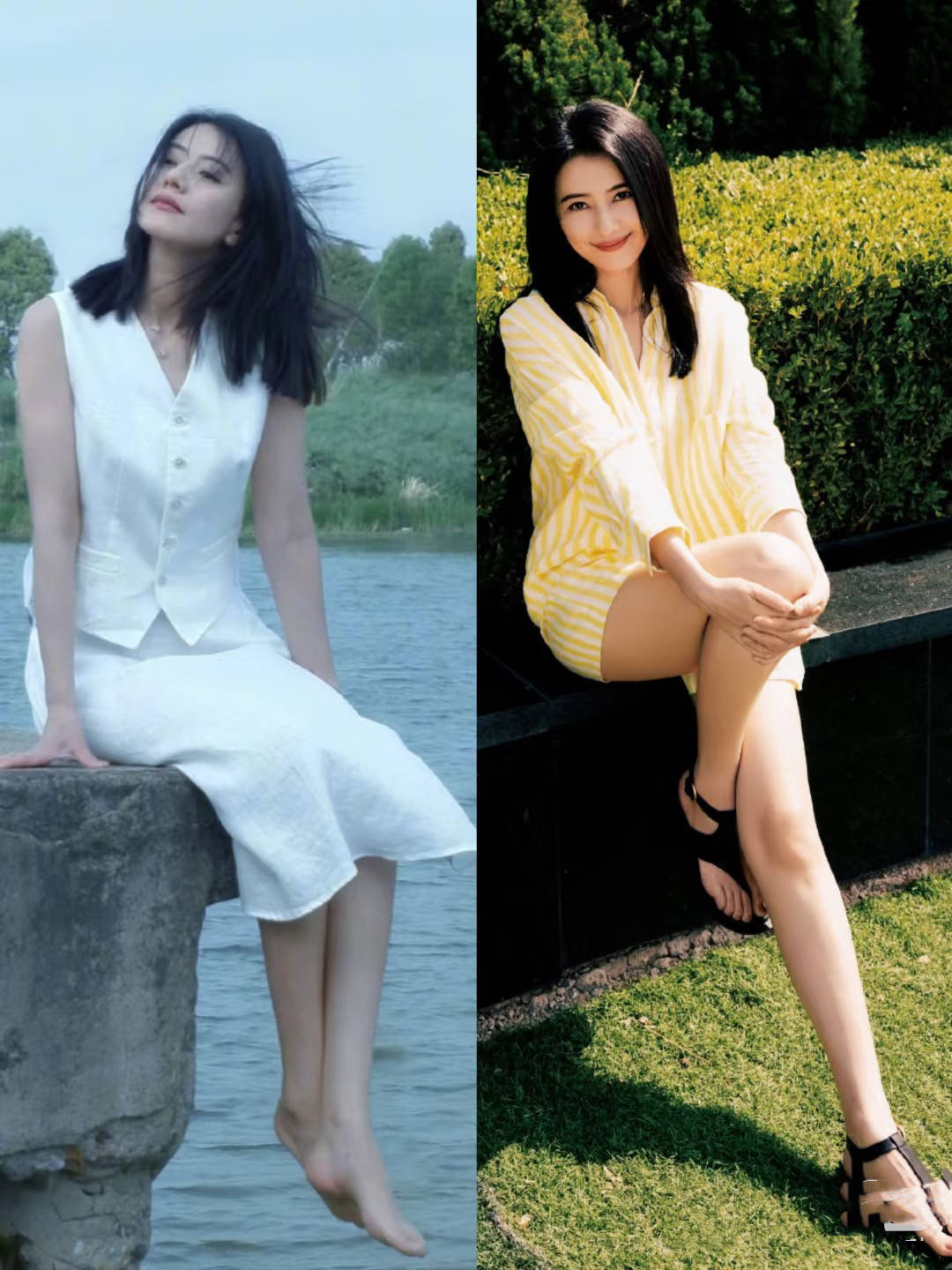 56歲許晴少女感，高圓圓女神感，林志玲御姐范，女明星的夏裝都有什么玄機(jī)？