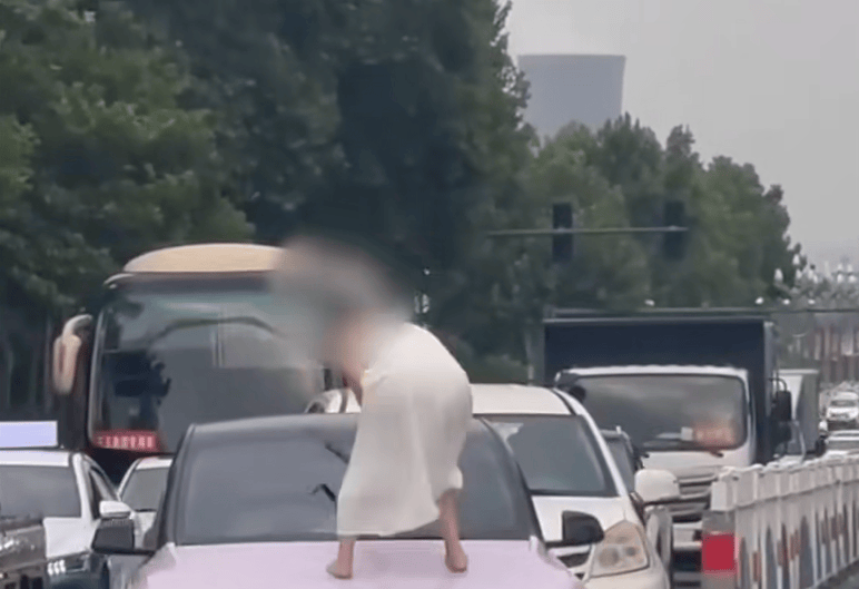 河南一女子路上持械打砸多輛車，最新回應(yīng)：已被警方控制