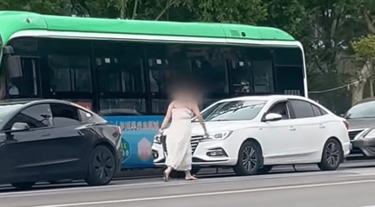河南一女子路上持械打砸多輛車，最新回應(yīng)：已被警方控制