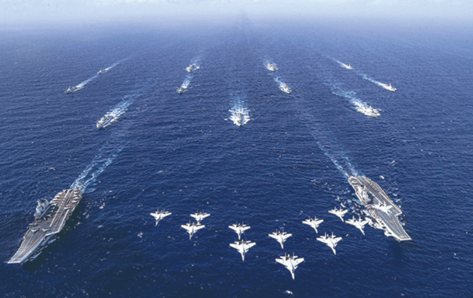 臺(tái)軍5架戰(zhàn)機(jī)挑釁遼寧艦，特朗普發(fā)現(xiàn)不對(duì)勁，緊急扣下64架F-16V