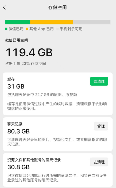 微信將有重大更新，“我80個(gè)g的聊天記錄終于有救了”