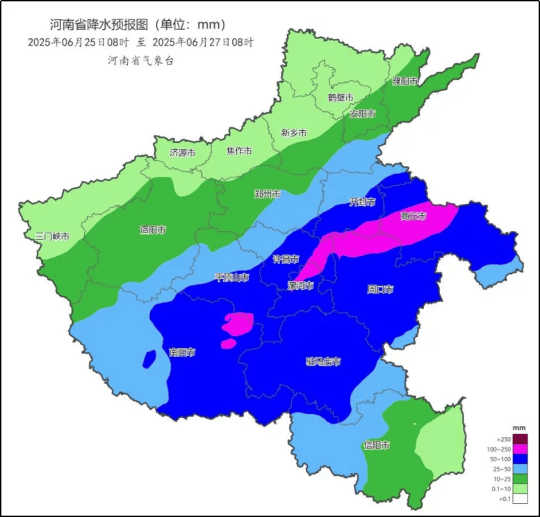 快訊！鄭州將迎中到大雨，局部暴雨
