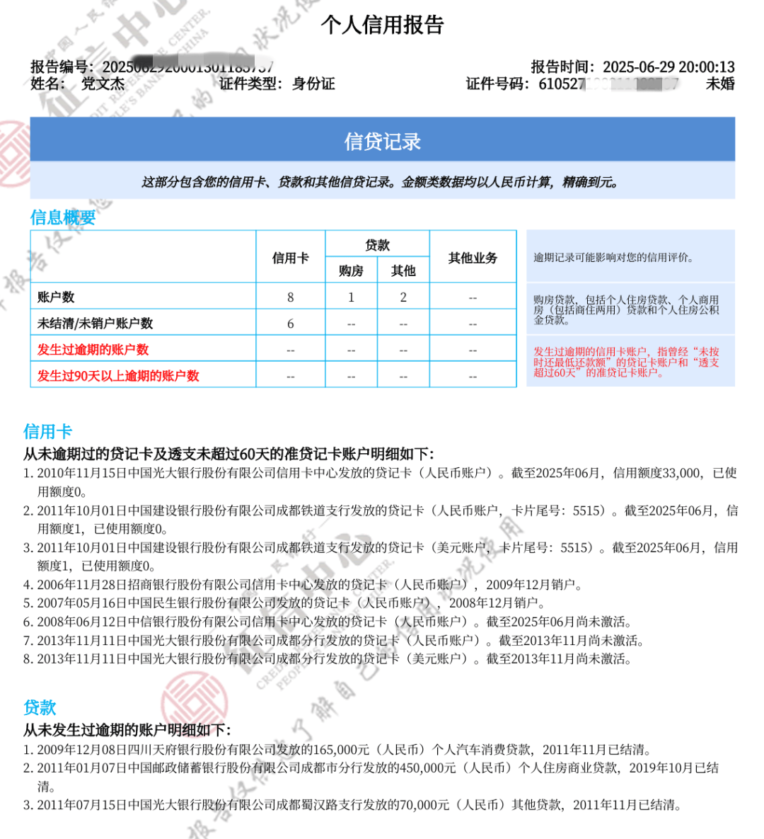 男子26年前被冒名頂替上中專，名下出現(xiàn)8張信用卡背80萬債務(wù)！對方被判拘役4個月罰1萬元