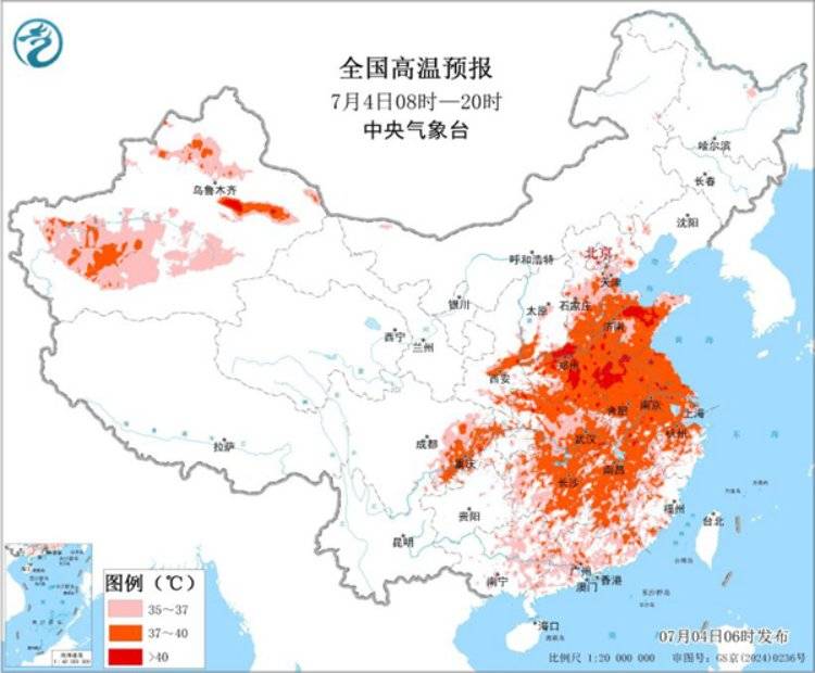 局地超過40℃！全國(guó)高溫健康風(fēng)險(xiǎn)預(yù)警首次發(fā)布，與高溫預(yù)警有何不同