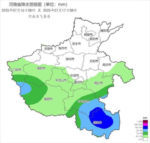 雨！中到大雨！暴雨！明后兩天，河南多地有雨