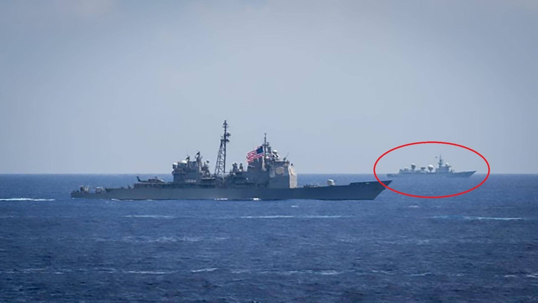 菲軍纏上815電偵船，中國海軍052D艦鎮(zhèn)場，我們目標是英美日航母
