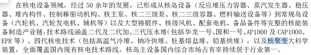 中國聚變公司獲增資超百億元！兩家上市公司參與