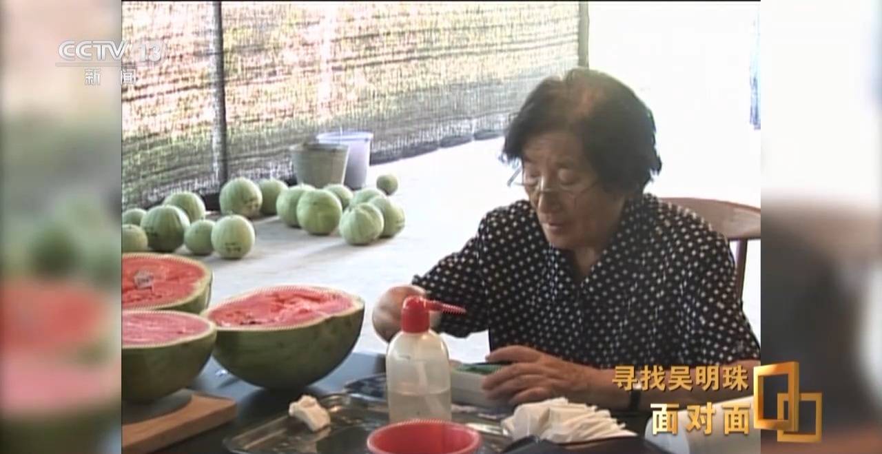 面對面丨中國人的吃瓜自由要感謝她！吳明珠說她的一生就是結(jié)幾個好瓜獻給人民