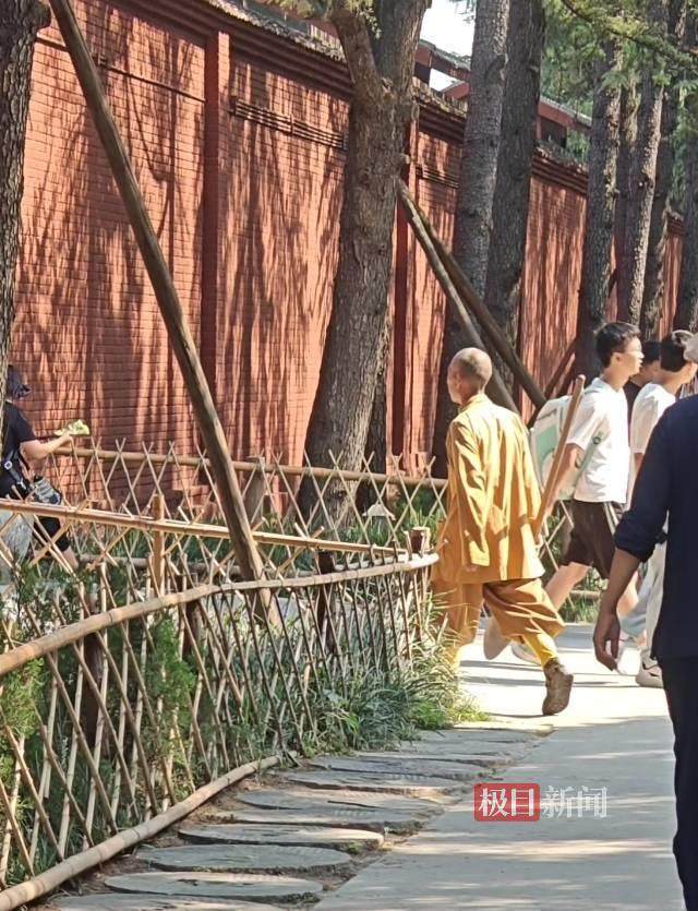 印樂方丈管理下的白馬寺：僧人頂著高溫種地，義工稱寺里秉承農(nóng)禪并重