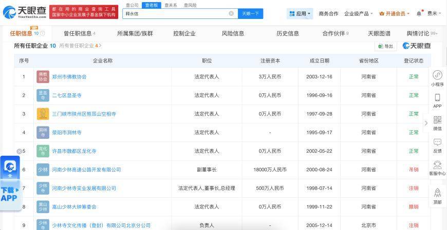 受戒者不做國賊！中國佛協(xié)再談釋永信被查：給全國佛教界抹黑