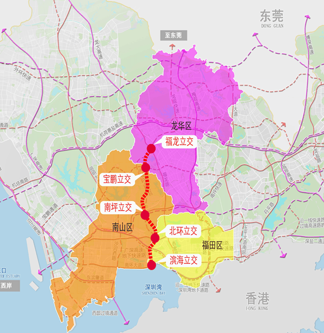 深圳一交通大動(dòng)脈今年開建！三區(qū)出行擁堵或有大緩解