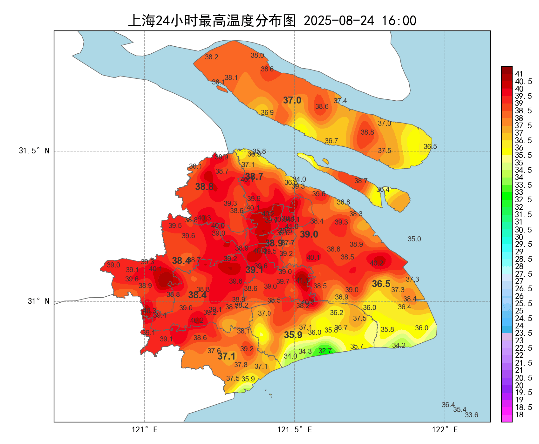 38.9℃！上海刷新今夏最高氣溫紀(jì)錄，下周呢？