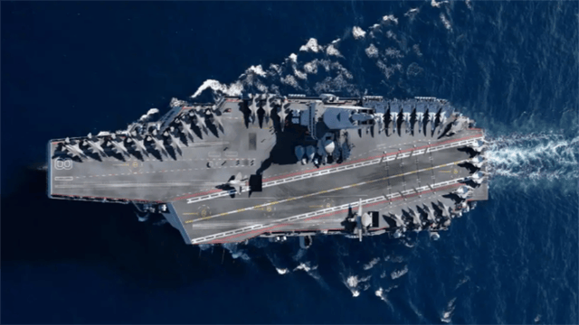 央視官宣：福建艦正待入列！話里話外，還不忘點名日本出云號