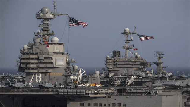 央視官宣：福建艦正待入列！話里話外，還不忘點名日本出云號