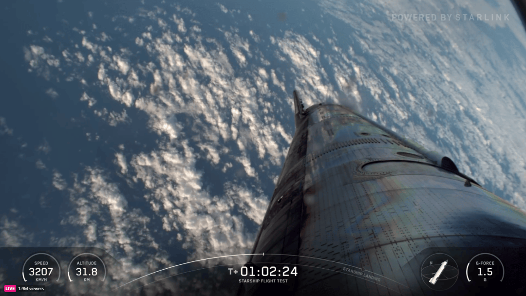 這次沒有空中爆炸！1個小時飛越半個地球，馬斯克星艦終于成功了，現(xiàn)場歡呼聲、鼓掌聲響成一片