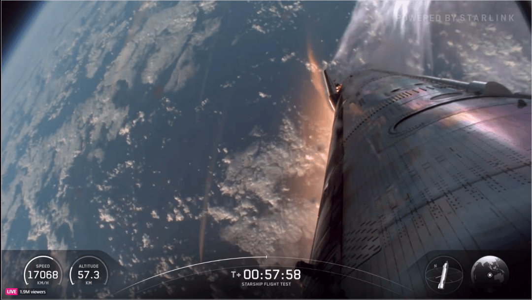 這次沒有空中爆炸！1個小時飛越半個地球，馬斯克星艦終于成功了，現(xiàn)場歡呼聲、鼓掌聲響成一片