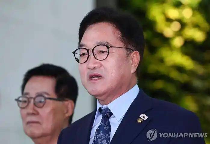 韓國國會議長禹元植最新涉華表態(tài)